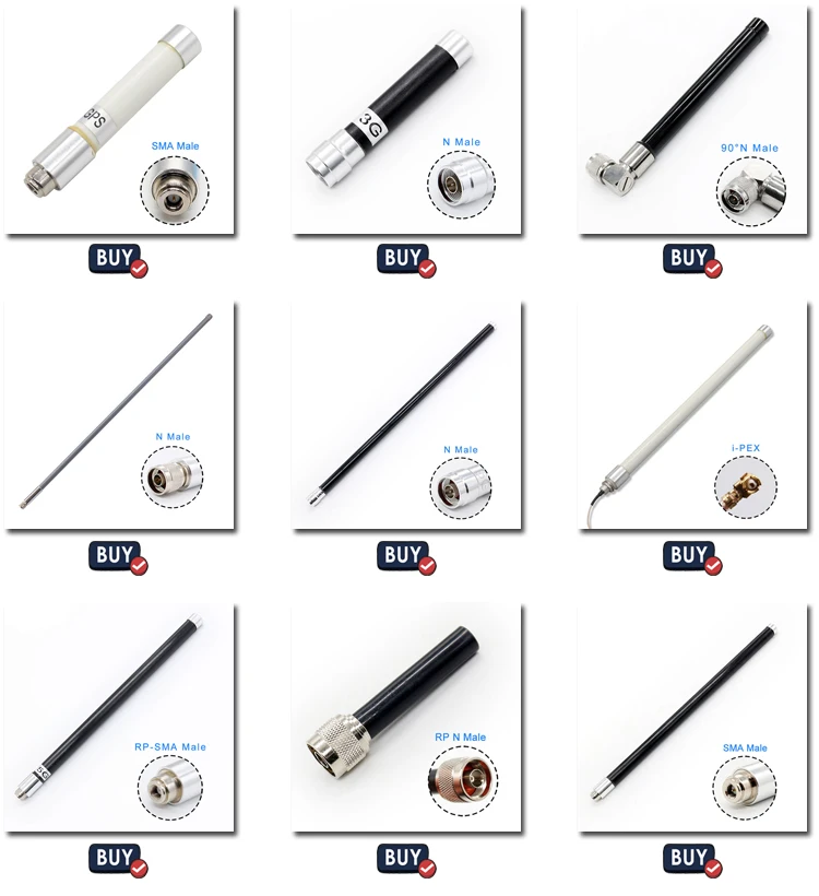 High Quality 868MHz 915MHz Omni-Directional Fiberglass Lora Antenna - ANKUX.COM