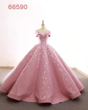 big pink ball gowns