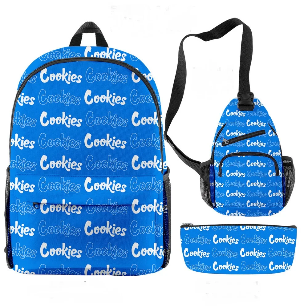 

3D new backpack cookies full printing backpack fashion college bag wholesale school bag canvas, Customized color