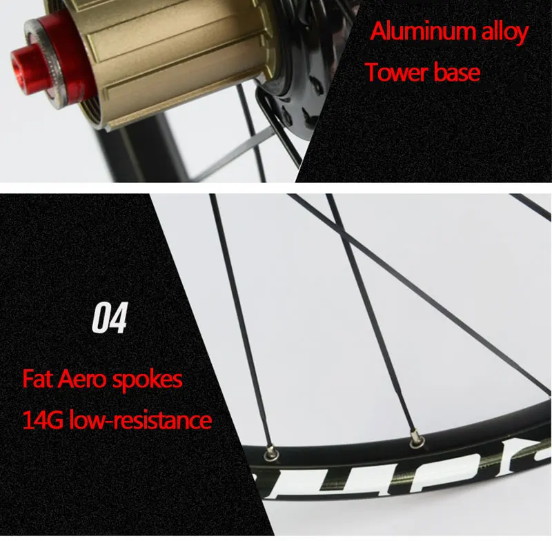 26/27.5/29 Bicycle Wheel Set Mountain Bike Wheel Set 25mm Rim Carbon