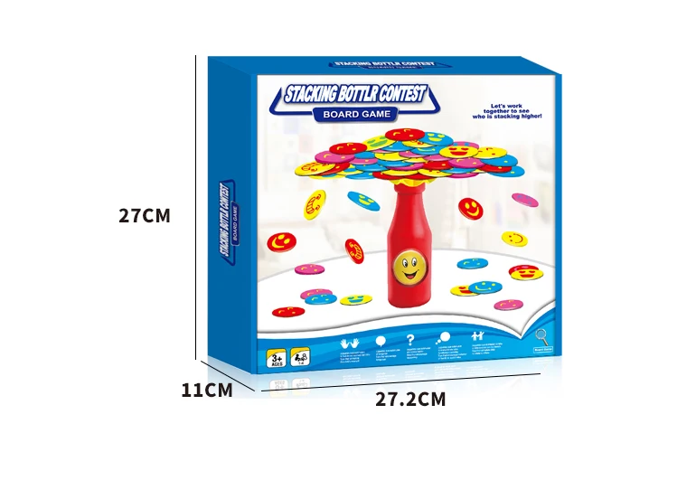 Stacking Bottle Contest Intelligence Plastic Mini Board Desktop Game