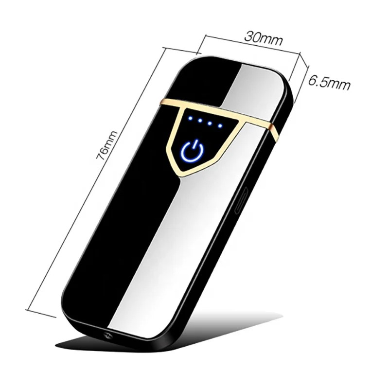 
New Design Outdoor Camping Charging Plasma Arc Pulse Electric USB Encendedor Cigar Lighter 