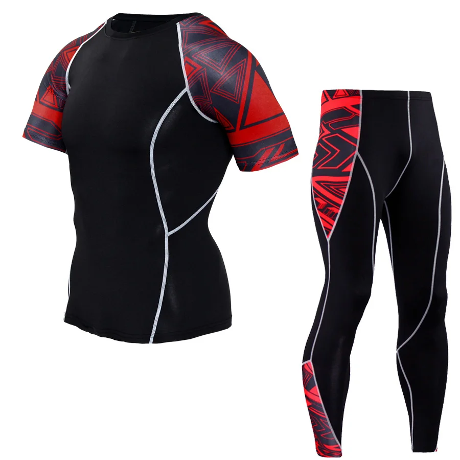 

2021 two piece workout clothing sets short sleeve t shirt and shorts