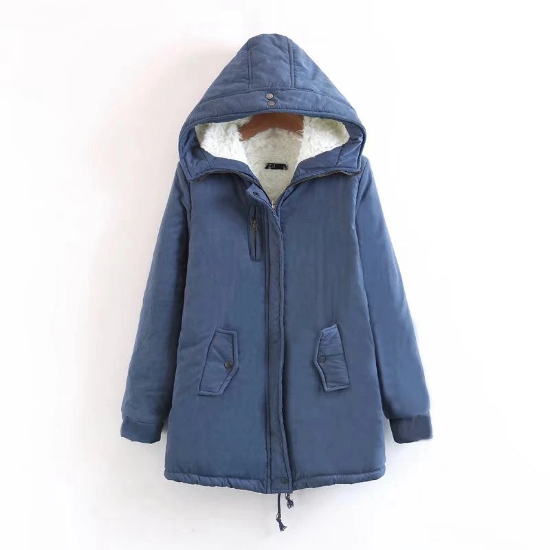 

Women wadded jacket template