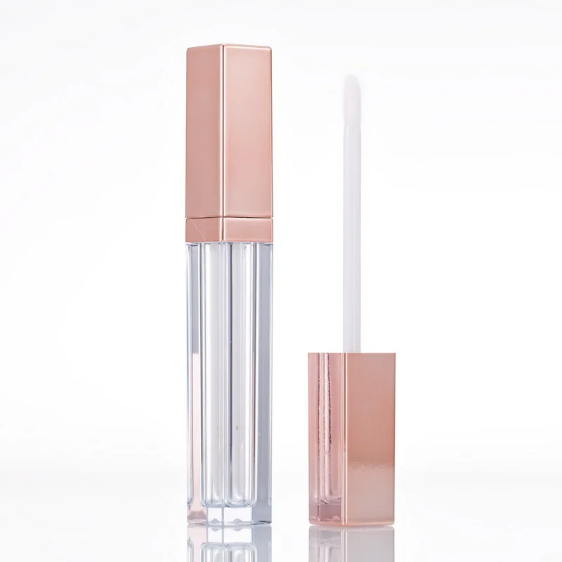 
2020 Private Label Luxury Fashion Container Clear Empty Lipgloss Tube Packaging 5ml 10ml  (62431399965)