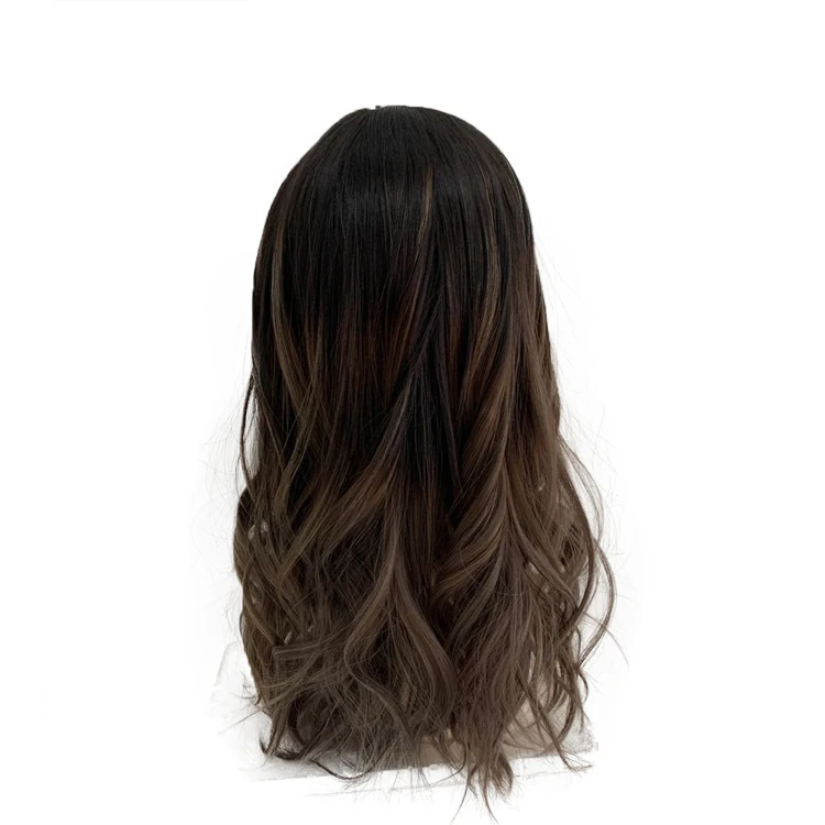 

Top jewish kosher virgin full hair wig brown wavy bella kosher wigs