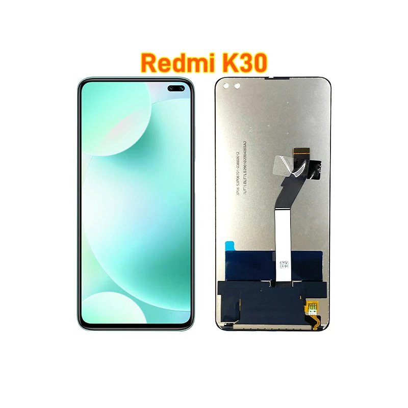 

Original New For Xiaomi Redmi K30 K30 5G LCD Screen Display Touch Screen Panel Digitizer Assembly For Xiaomi Poco X2 LCD Display, Black