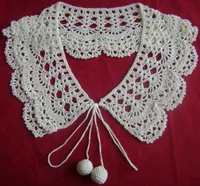 

RT17042 100% Cotton and Hand crochet Lace Collar