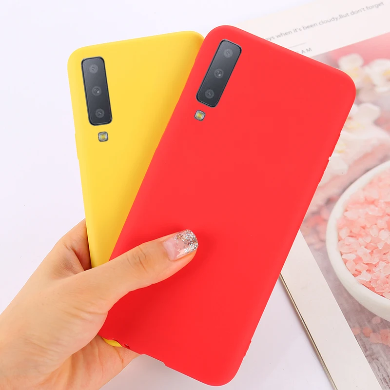 

Candy Color Case For Samsung Galaxy S10 A10 M20 M10 A7 2018 S8 S9 Plus A50 A30 A70 A40 A20 A60 A80 Note10 Silicon Matte TPU Case