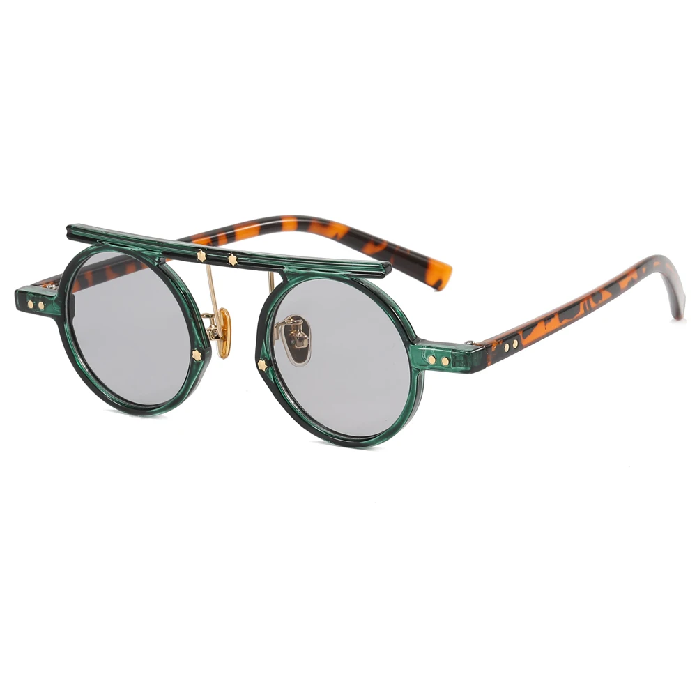 

Superhot Eyewear 15463 Fashion 2022 Small Round Steampunk Sunglasses