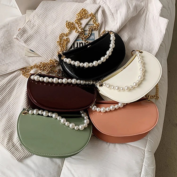 

2021 Pure Color Lovely Bags Women Handbags Ladies, White/wine/black/pink/green