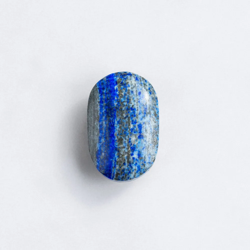 

Lapis lazuli palm stone natural stone healing gemstone Pebble palm Carved quartz crystal palm stones