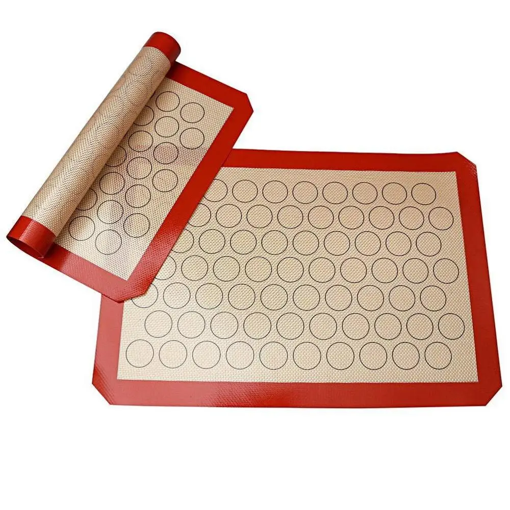 

Professional Grade Nonstick Silicone Macaron Baking Pastry Cookie Mat for Bake Pans