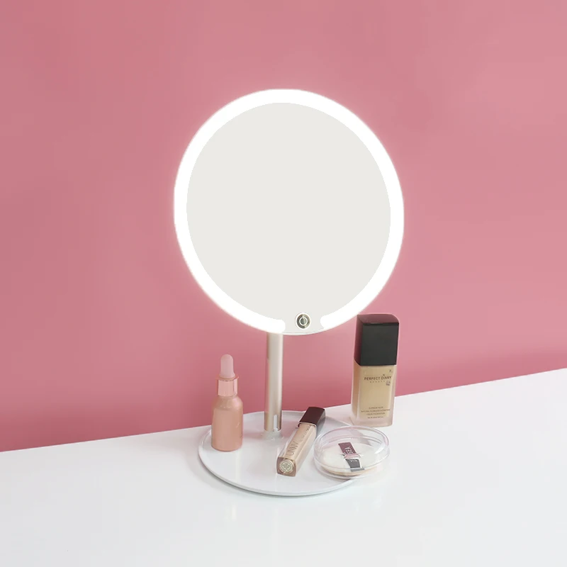 

Women Beauty Make Up Mirrors Sensor Cosmetic Makeup Mirror With LED Light