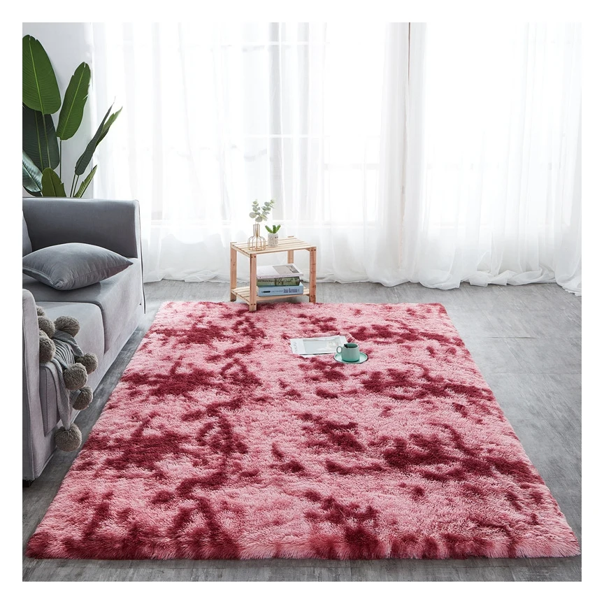 

Widely Used Shaggy Carpet Superior Quality Tie-dye Velvet Carpet Modern Large Living Room Carpet