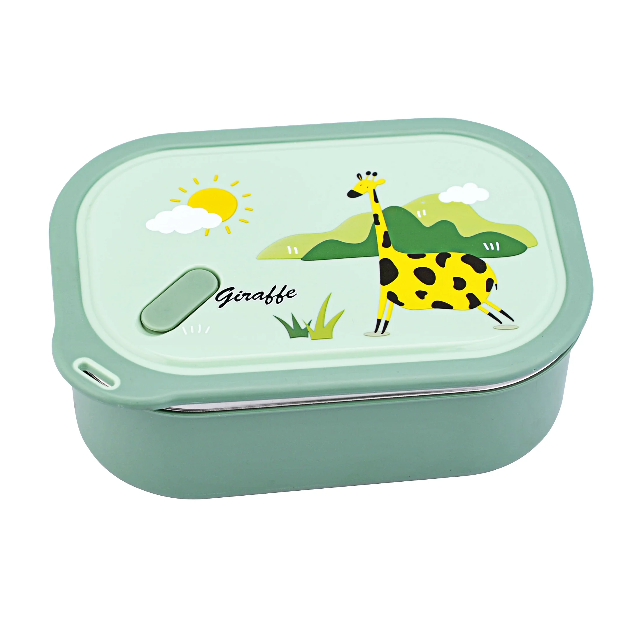 

Stainless Steel Lunch box Bento Tiffin Box Food Storage Container for kids, Blue, pink, green