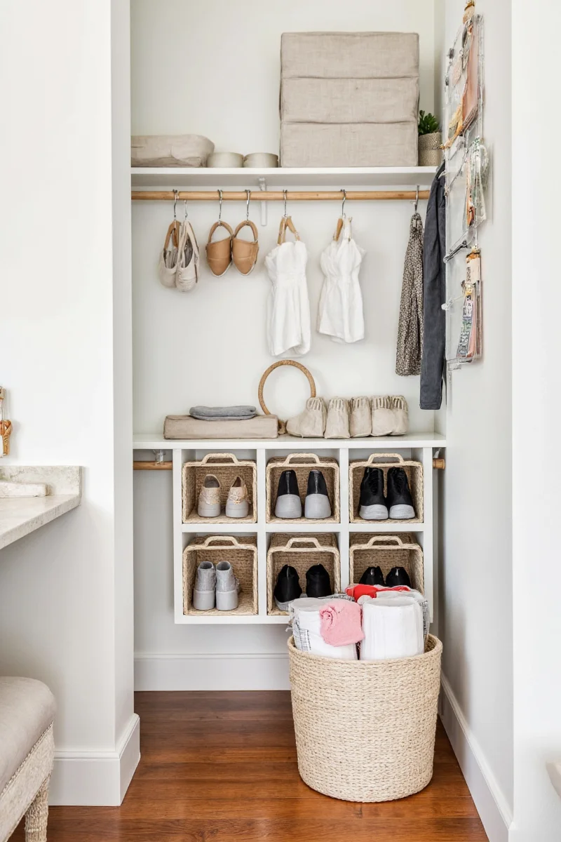 5 clever closet hacks that ll transform your family home spoiler no more lost socks