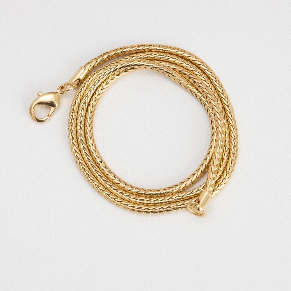 

Snake Chain Biker Punk Style Curb Chain Necklace for Men women