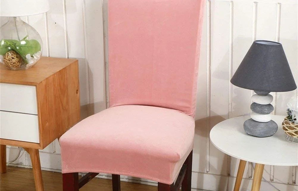 Chair Cover Dining Room Washable Stretch Chair Seat Cover Slipcover
