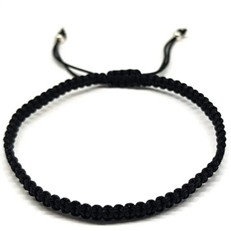 

Braided Rope Bracelet Fashion Silver Jewelry Men Bracelets Charm Bracelet Titanium