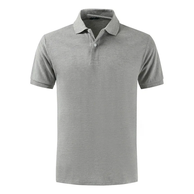 

Wholesale 100% cotton pique polo blank polo shirt logo custom work wear uniform polos shirt