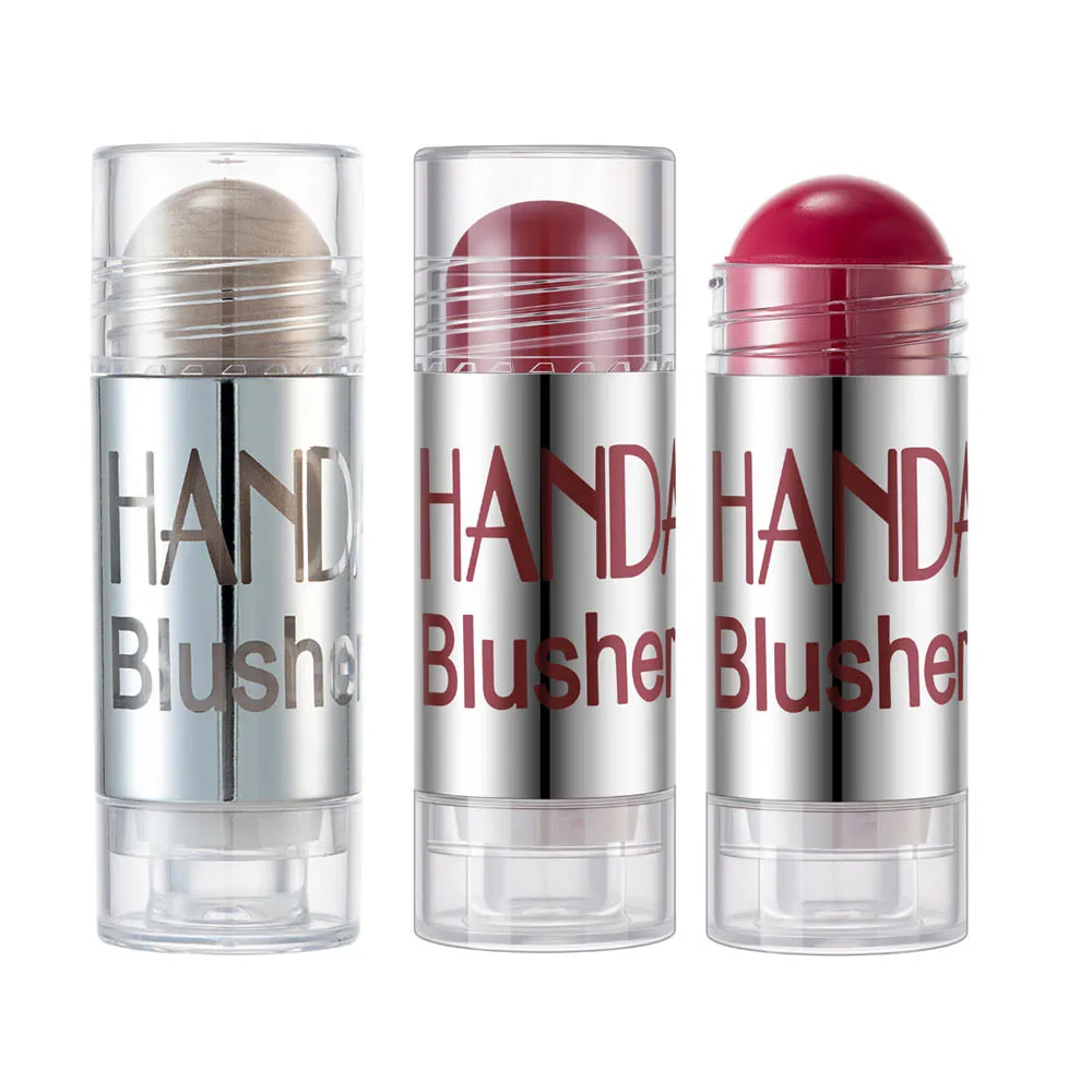 

Wholesale No Logo Natural Makeup Priavte Label Oem Customized Logo Cheek Cream Blush Stick