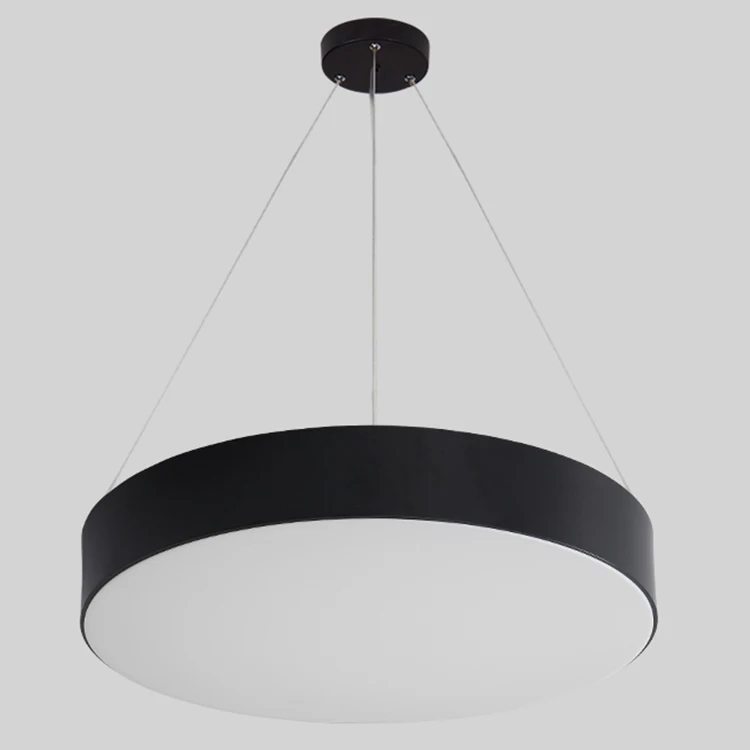 Zhongshan factory aluminum acrylic round circle LED panel light with different sizes 3 years warranty