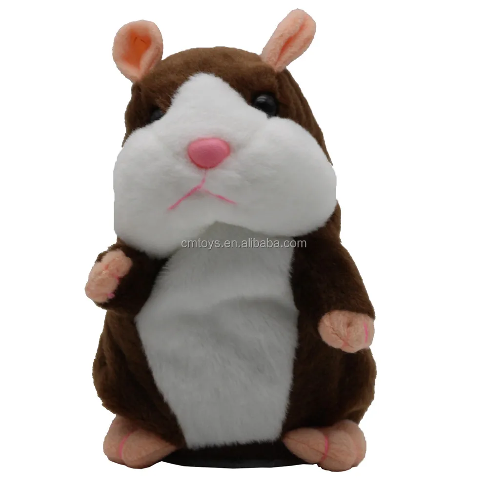 New Talking Hamster Mouse Pet Plush Toy Hot Cute Speak Talking Sound CE certification
