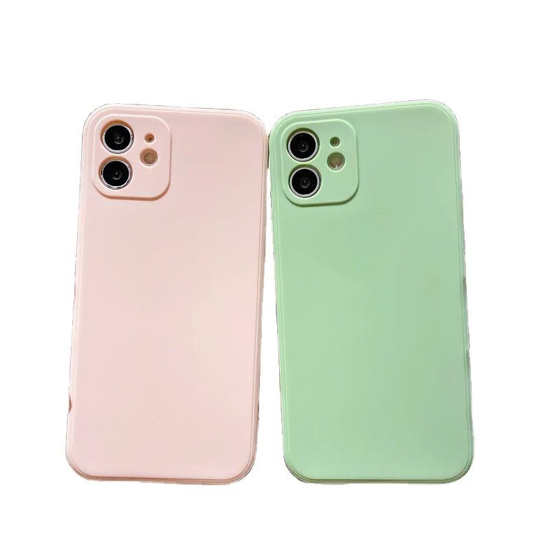 

wholesale manufacturing tpu solid color Frosting protect phone cases for oem