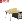 Guangzhou Modern School Office Supervisor Wooden Office Desk Design (FOH-HTB241)