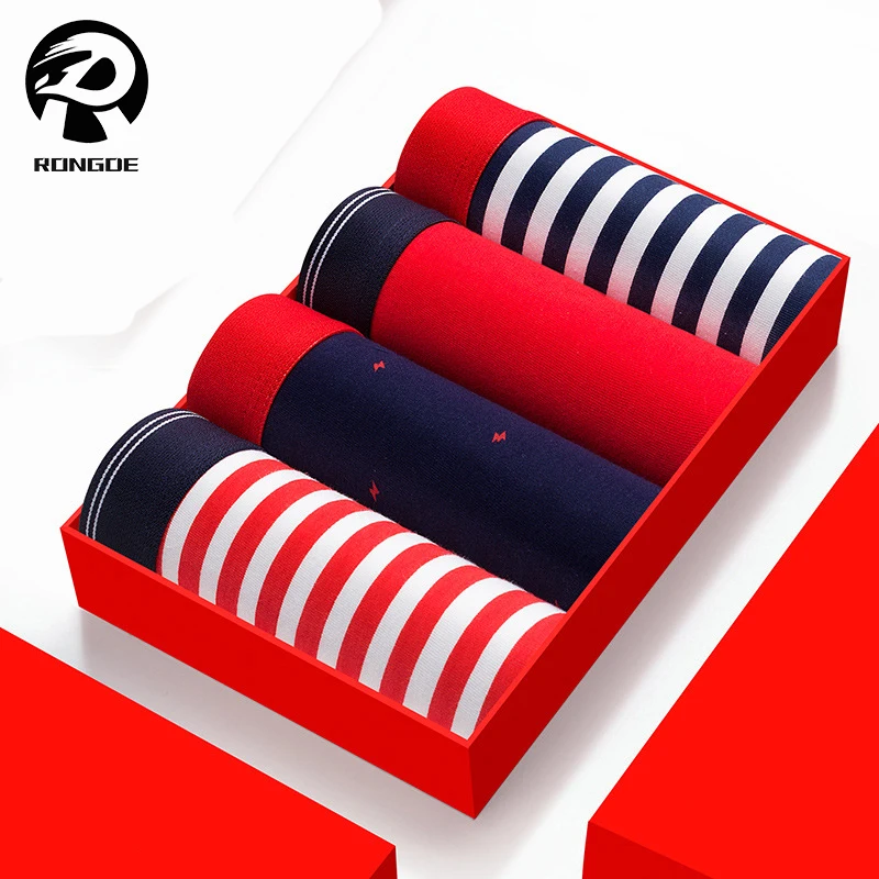 

Custom brand high quality boxer briefs underwear for men, Black gray blue