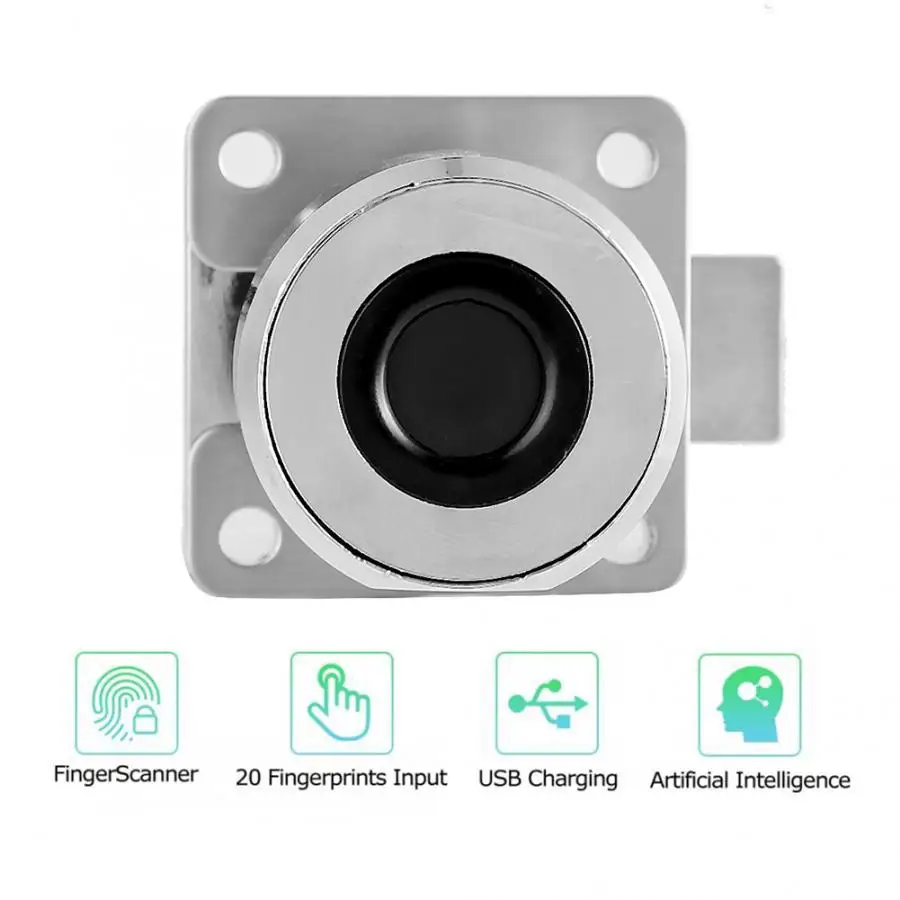 fingerprint drawer lock 