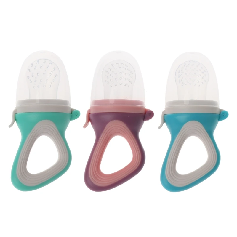 

Manufacture Custom Package Baby Feeding Tool Silicone Fresh Food Pacifier Fruit Feeder For Baby, Green/blue/pink or customized