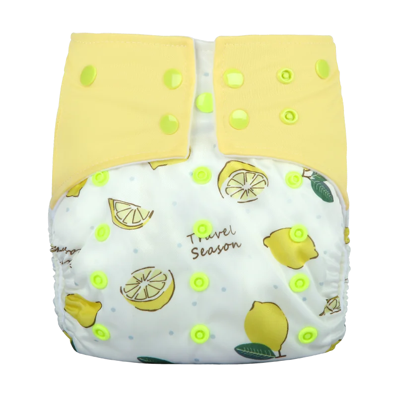 

2021 Chuhan Wholesale baby adjustable washable reusable printed cloth diaper Wholesale Nappies, Colorful