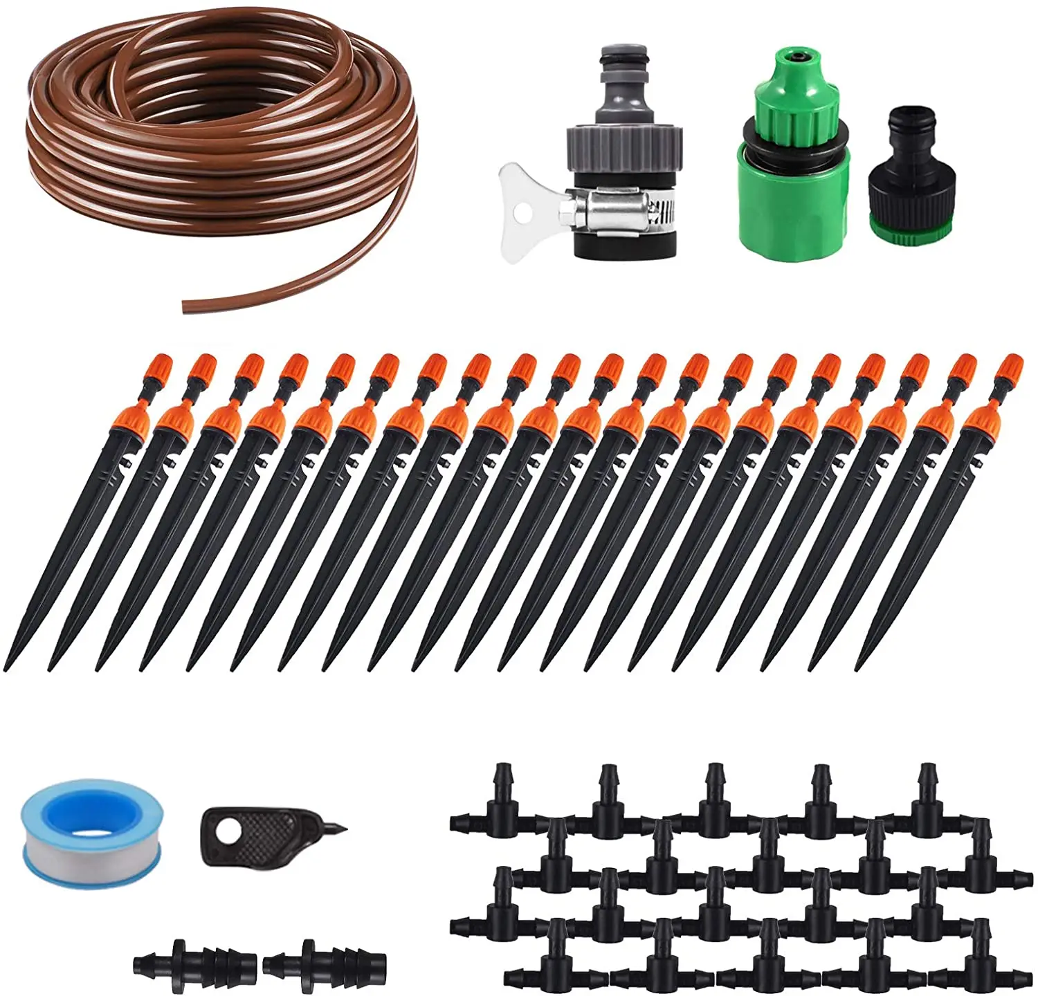 

2020 Hot Sale Drip Tape Fitting Drip Irrigation Adjustable on Line Dripper Irrigation Insert Dripper Irrigation System 0-0.4mpa