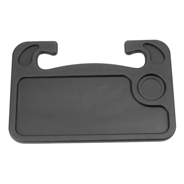 

Universal Laptop Work Desk Portable Car Steering Wheel tray, Black and gray
