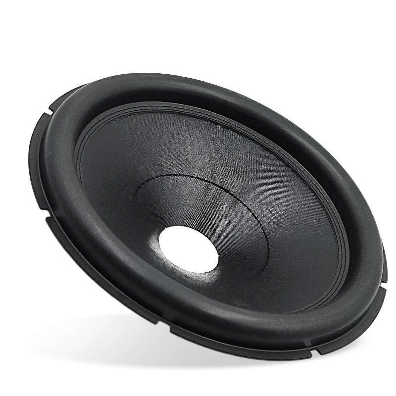 

professional Foam Edge Speaker Paper 10  Subwoofer Cone Speakers spare Parts Speaker Cones, Black