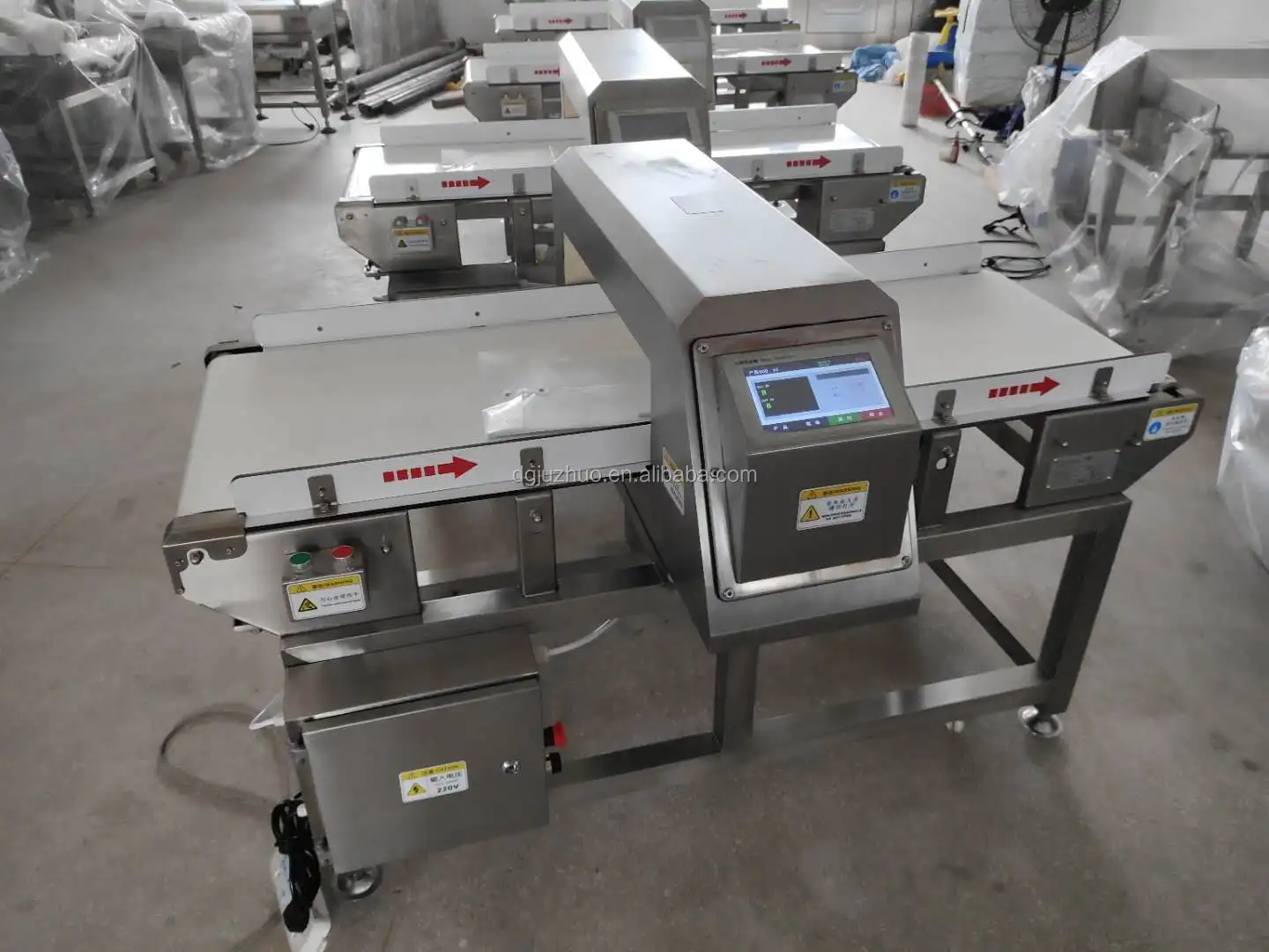 Failsafe Alarm System Metal Detector For Packaged Foods/desserts/dairy Food/pasta,Bread & Rice