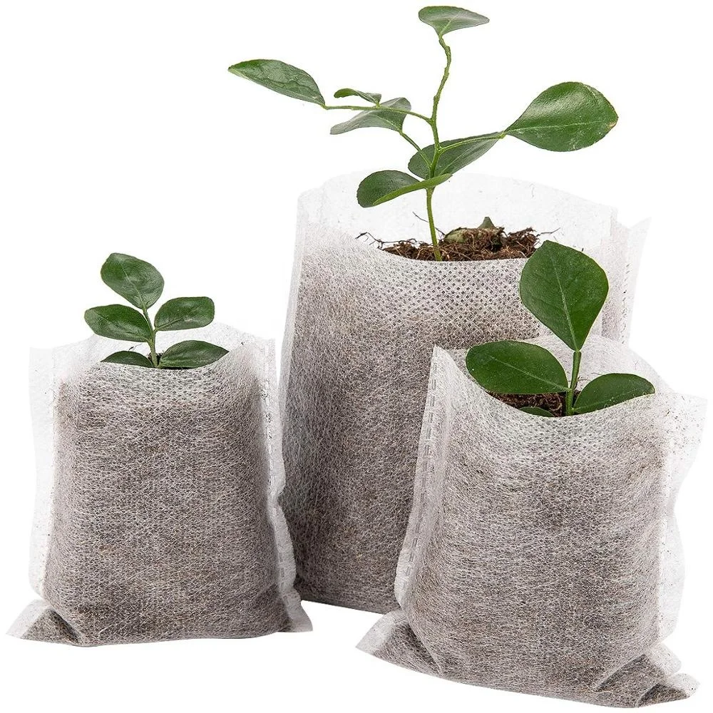 

Degradable Non-Woven Plant Nursery Bags Plant Seeding Bags