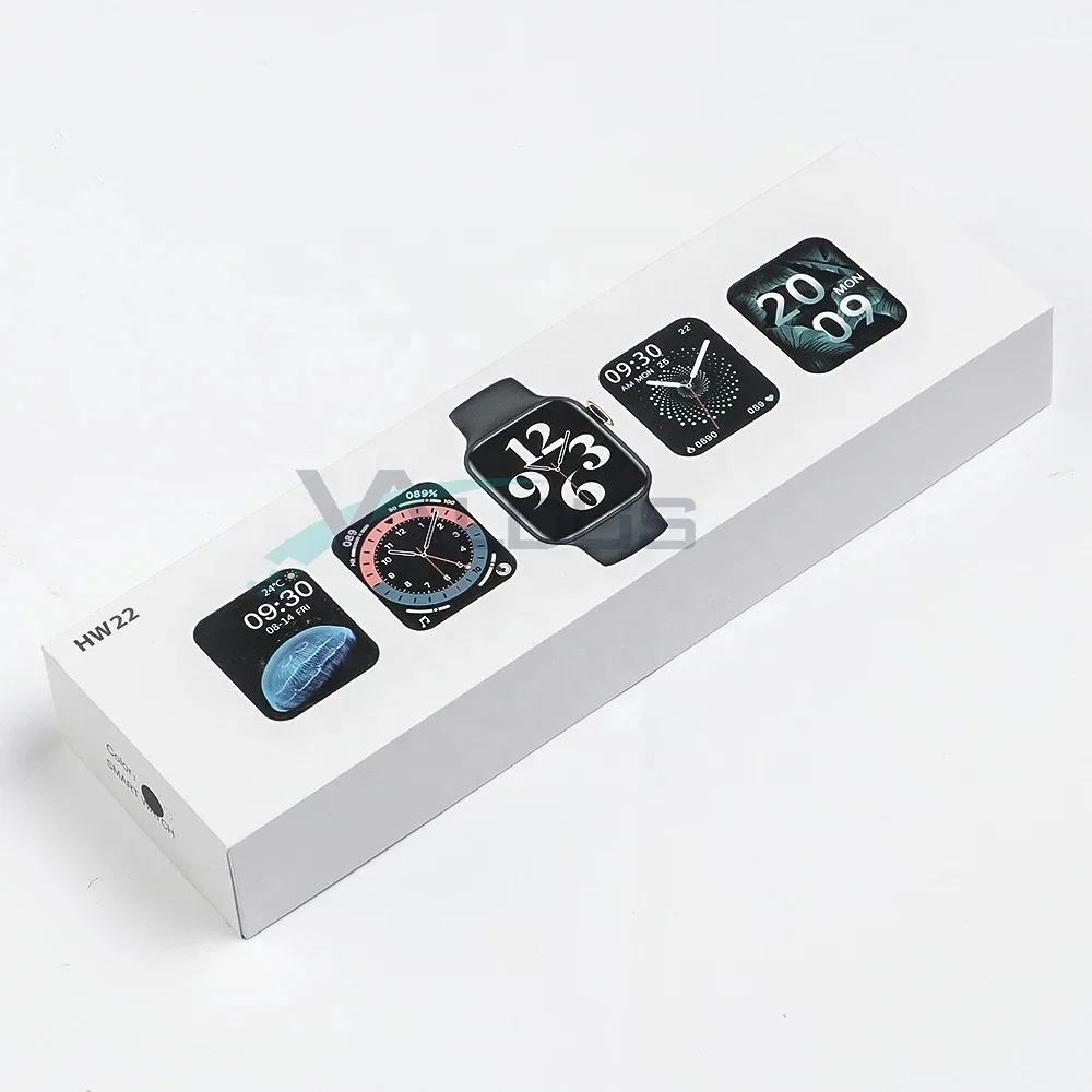 

smartwatch HW22 sport watches 1.75 inch touch screen waterproof rotation button custom watch face reloj lntelligent smart watch, 53 colors