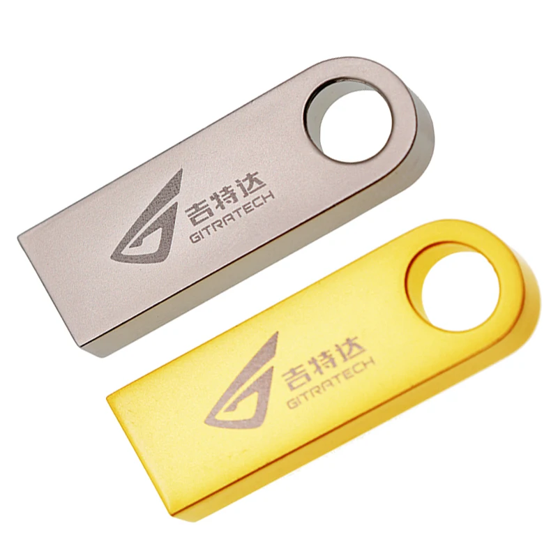 

High Quality OEM Metal Usb Flash Drive Black Silver Gold 8GB 16GB