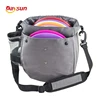 Frisbee Golf Bag Durable Canvas Disc Golf Bag Lightweight Fits Up to 10 Discs