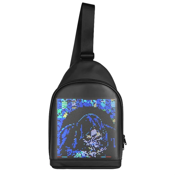 

Customized Backpack With Led Display