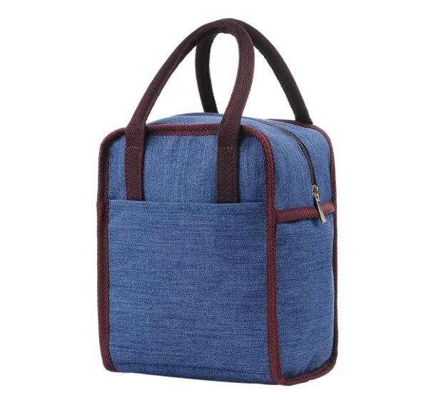 

Thickened Aluminum Foil Oxford Fabric Portable Insulated Lunch Cooler Bags ZGJ-0131