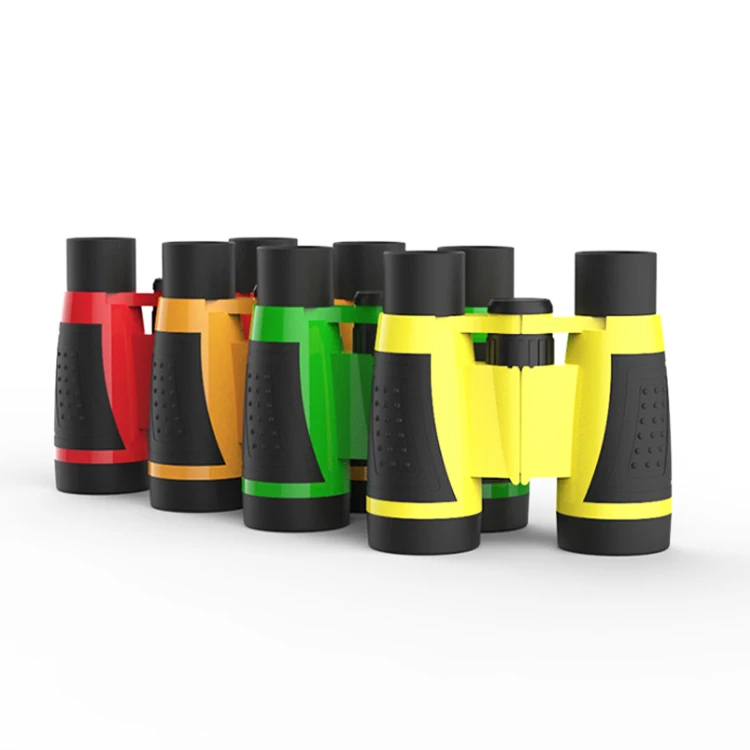 

High powered mini 4X30 binoculars kids telescope for children, Green/blue/yellow/custom pantone color