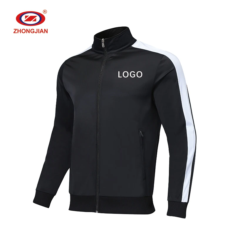 

2021 Spring Sports Casual Men's Jackets Custom Design Unisex Jacket With Zipper