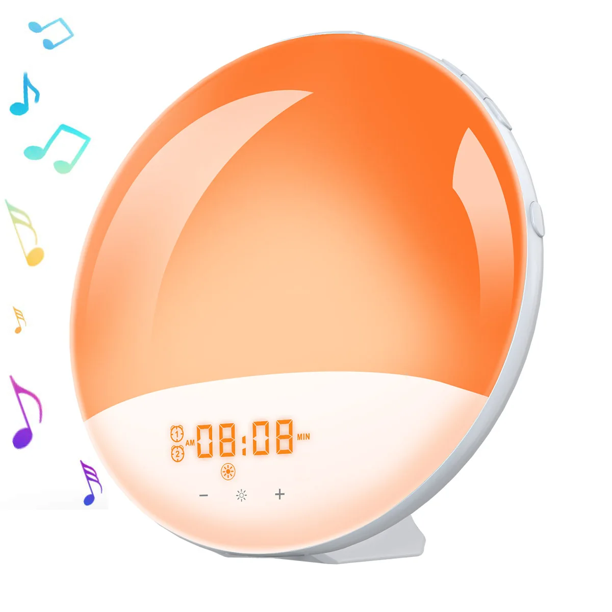 

Smart Wake Up Light Sunrise Alarm Clock for Kids