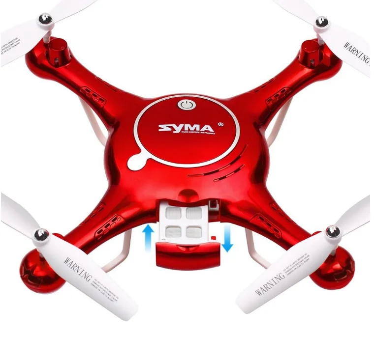 

SYMA X5UW RC Drone with 720P HD Camera Aircraft Fixed Height FPV Real Time Transmission Optical Flow Helicopter For Adults