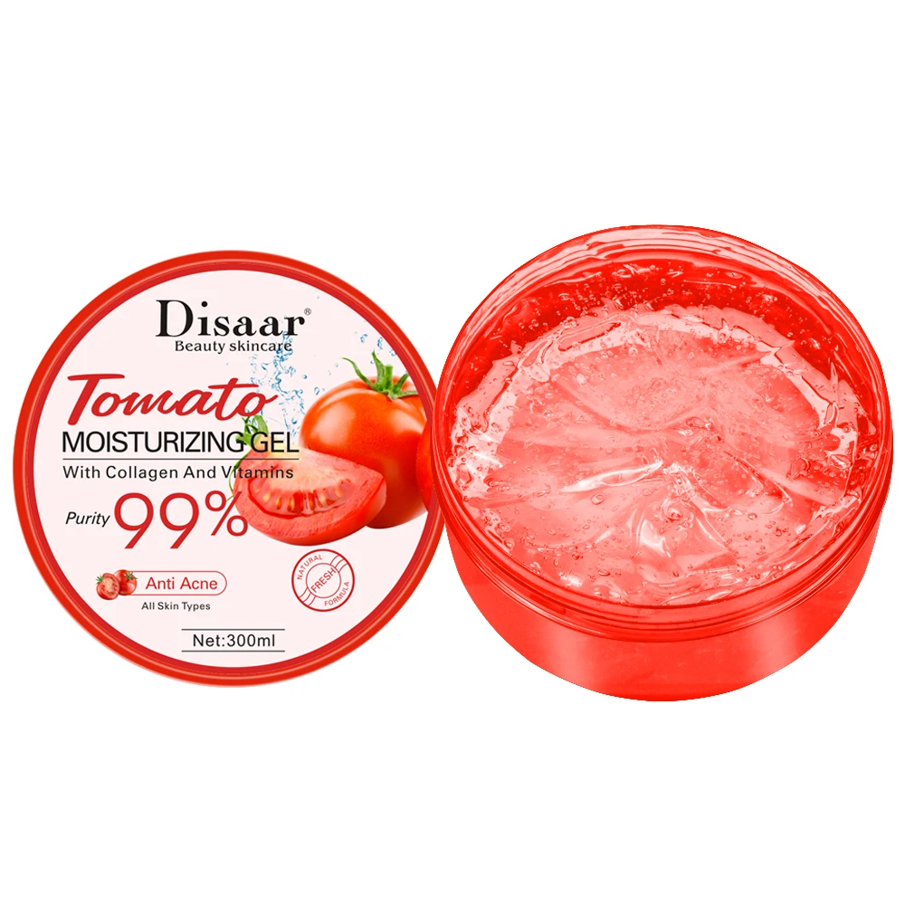 

Healthy Natural Deep Penetration Smoothing Moisturizing Tomato Acne Treatment Skin Gel With Collagen Vitamins C Face Cream