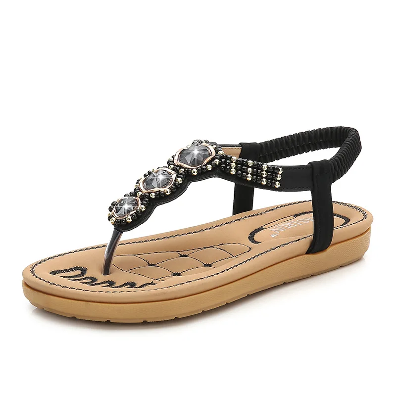 

S968 New fashion sandals women 2021 summer fashion women's shoes thick-soled star diamond trend women's single shoes all-match